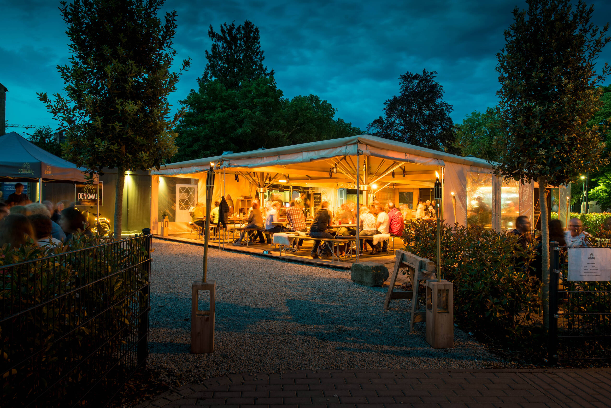 Biergarten Abend 2
